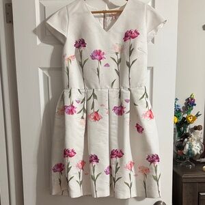 Floral White  Ted Baker size 4 fits size US 10
